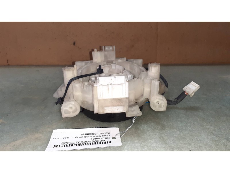 Recambio de anillo airbag para nissan almera (n16/e) line up referencia OEM IAM 25560BN864  