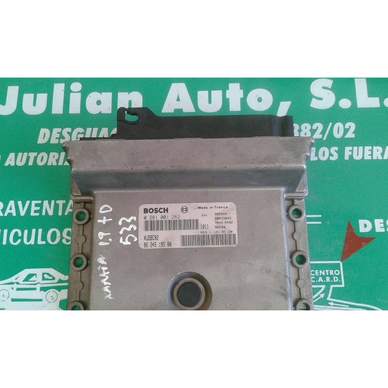 Recambio de centralita motor uce para citroen xantia berlina 1.9 td exclusive referencia OEM IAM  9624519580 