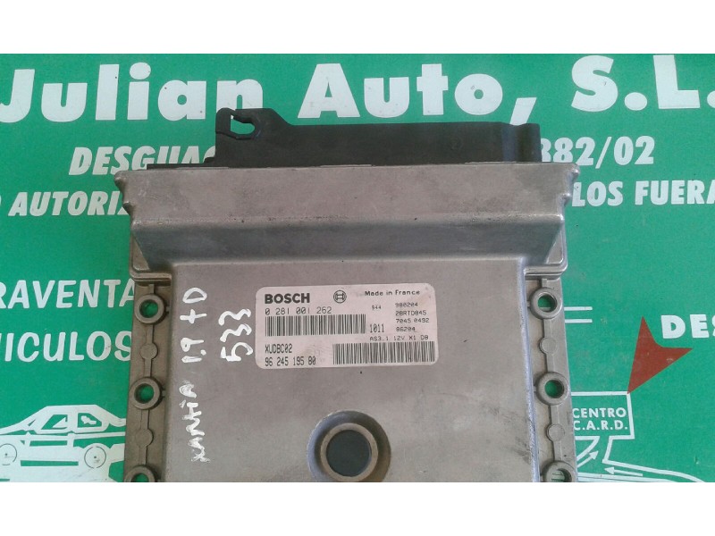 Recambio de centralita motor uce para citroen xantia berlina 1.9 td exclusive referencia OEM IAM  9624519580  Recambio de centralita motor uce para citroen xantia berlina 1.9 td exclusive referencia OEM IAM  9624519580