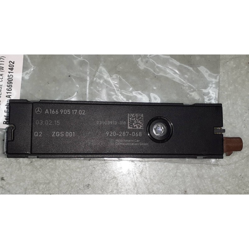 Recambio de antena para mercedes-benz clase cla (w117) cla 200 cdi (117.308) referencia OEM IAM A1669051402 920287068 