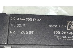 Recambio de antena para mercedes-benz clase cla (w117) cla 200 cdi (117.308) referencia OEM IAM A1669051402 920287068  2