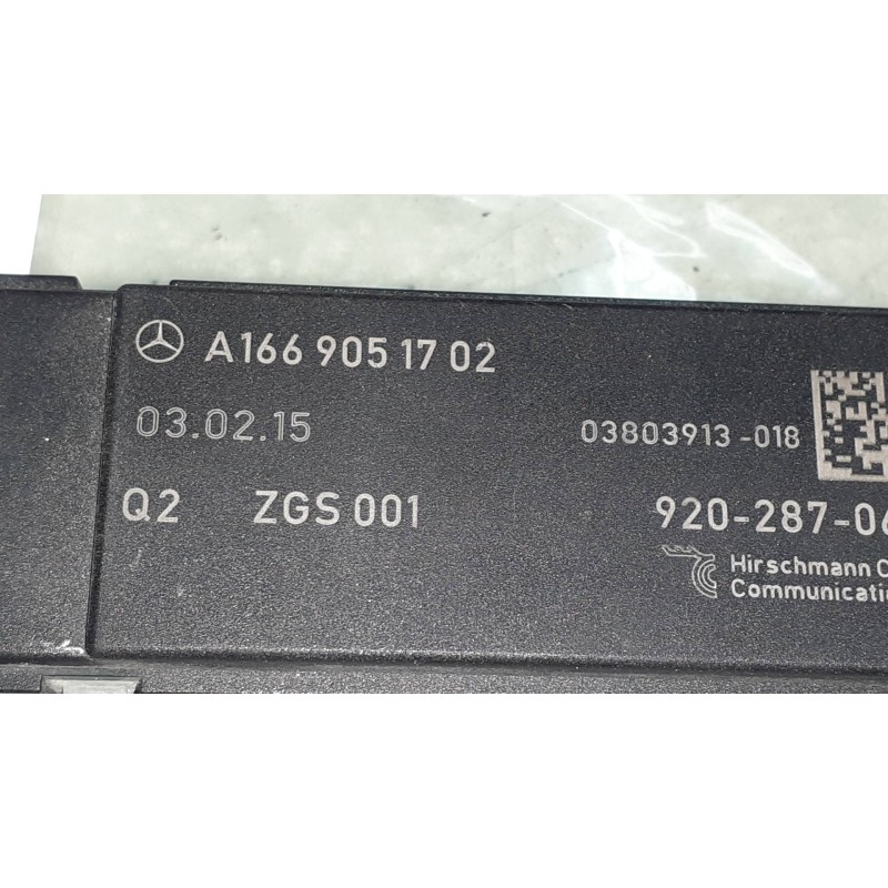 Recambio de antena para mercedes-benz clase cla (w117) cla 200 cdi (117.308) referencia OEM IAM A1669051402 920287068 