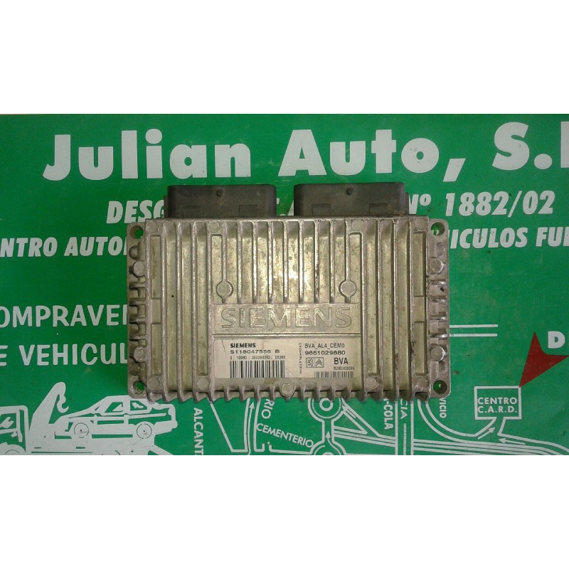 Recambio de centralita cambio automatico para citroen xsara picasso 2.0 16v exclusive referencia OEM IAM 9661029680 S118047556B 