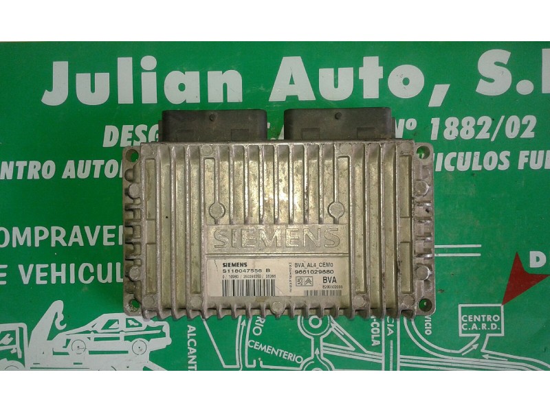 Recambio de centralita cambio automatico para citroen xsara picasso 2.0 16v exclusive referencia OEM IAM 9661029680 S118047556B 