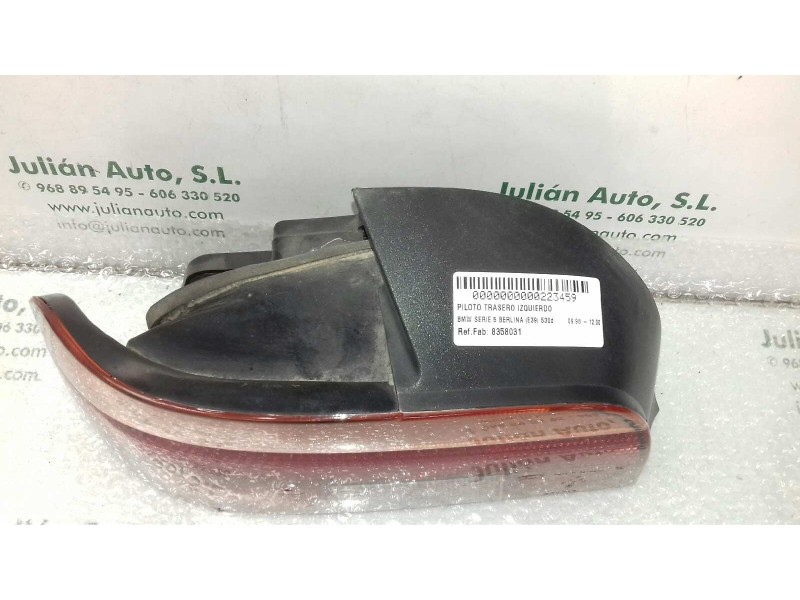 Recambio de piloto trasero izquierdo para bmw serie 5 berlina (e39) 530d referencia OEM IAM 8358031 2VP00724001 HELLA