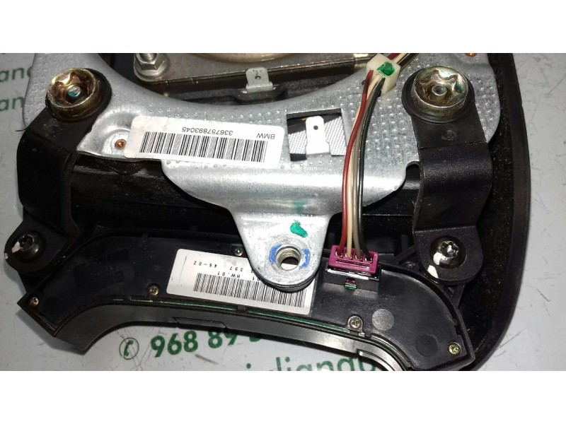 Recambio de airbag delantero izquierdo para bmw serie 3 berlina (e46) 320d referencia OEM IAM 336757893045 BAGN5343997 02B32CT01