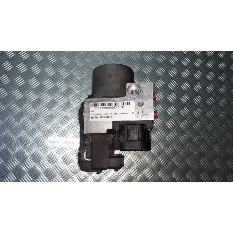 Recambio de abs para toyota corolla (e12) 1.6 linea luna berlina referencia OEM IAM 0273004571 0265216850 BOSCH