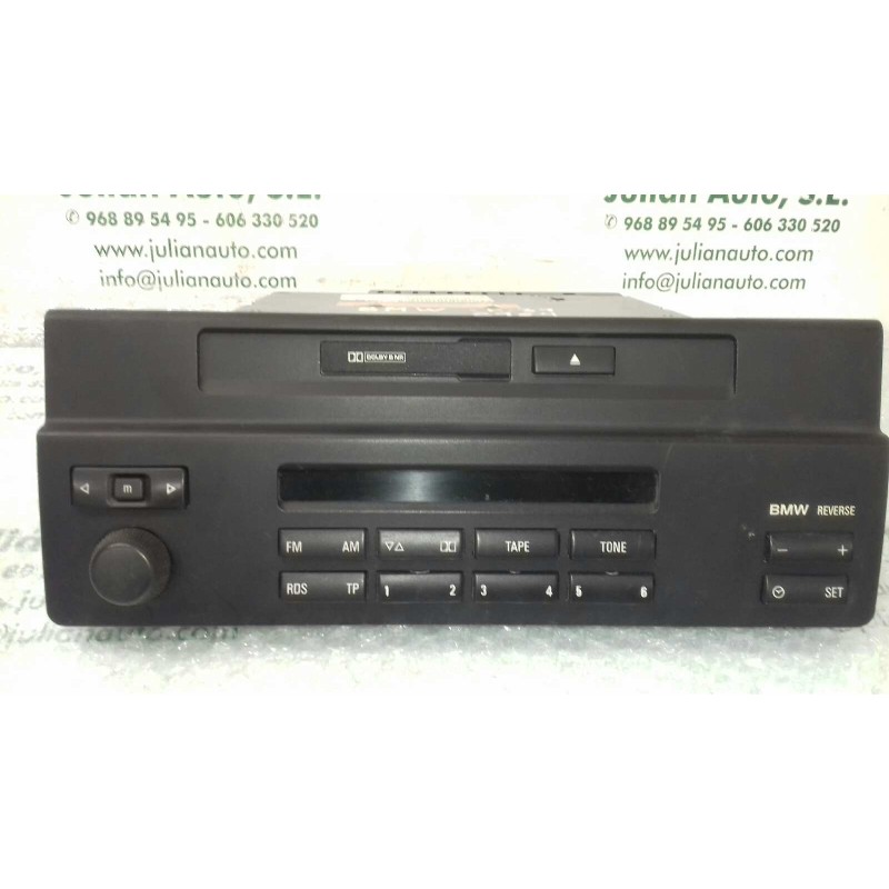 Recambio de sistema audio / radio cd para bmw serie 5 berlina (e39) 530d referencia OEM IAM 33501311581261  