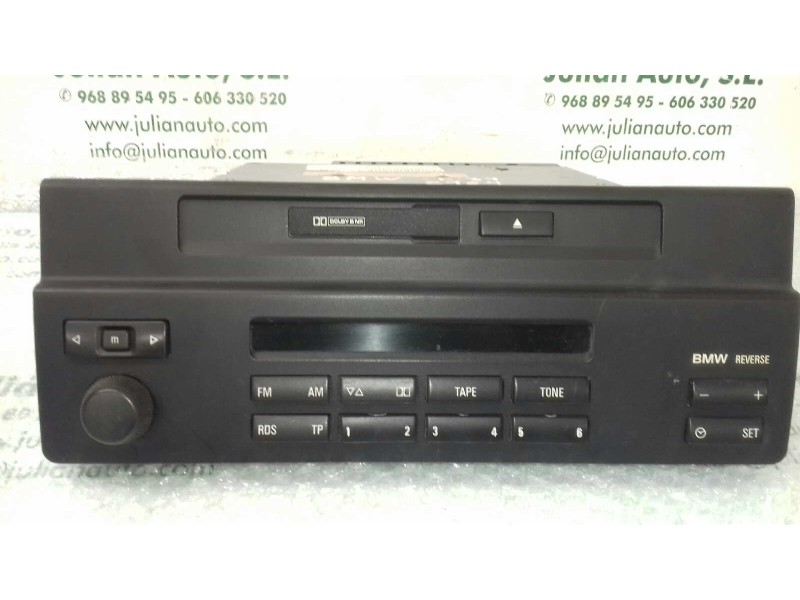 Recambio de sistema audio / radio cd para bmw serie 5 berlina (e39) 530d referencia OEM IAM 33501311581261  