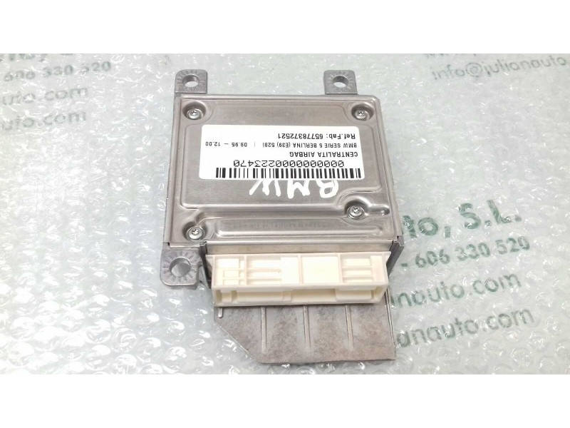 Recambio de centralita airbag para bmw serie 5 berlina (e39) 528i referencia OEM IAM 65778372521 MRSZ2129441 VAR