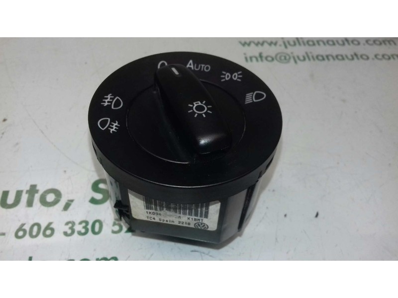 Recambio de mando luces para volkswagen tiguan (5n1) country referencia OEM IAM 1K0941431BM  