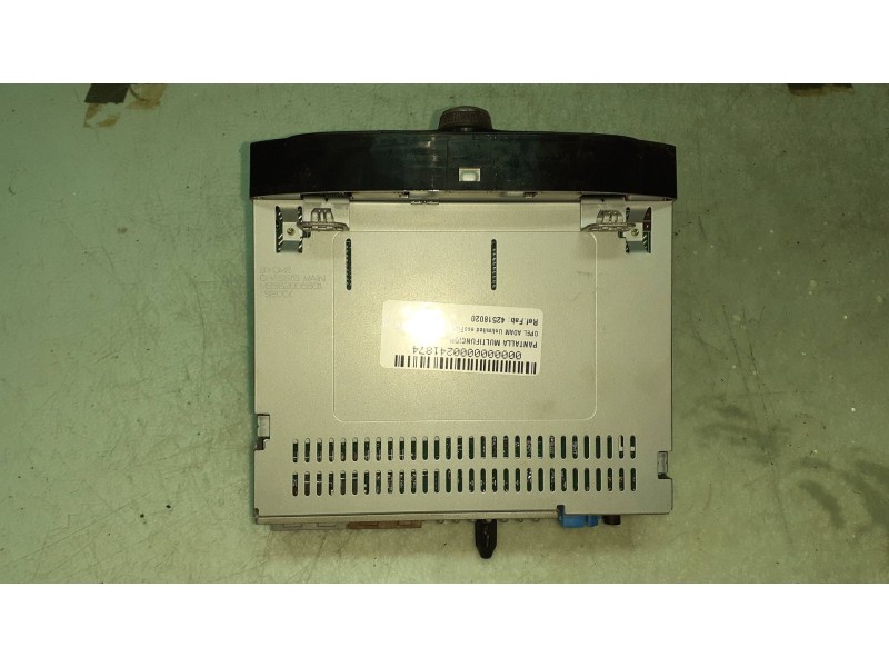 Recambio de pantalla multifuncion para opel adam unlimited ecoflex referencia OEM IAM 42518020 7310500000000X MBS62805601