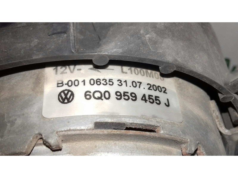 Recambio de electroventilador para seat ibiza (6l1) sport referencia OEM IAM 6Q0959455J  PEQUEÑO
