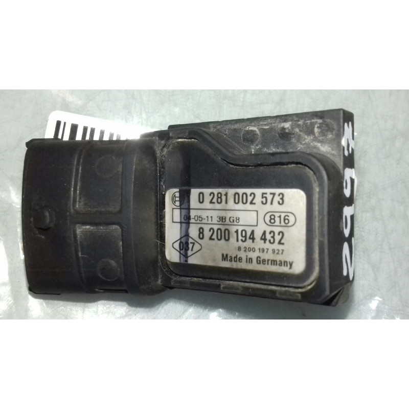 Recambio de sensor presion para renault megane ii berlina 3p extreme referencia OEM IAM 0281002573 8200194432 4 PINES