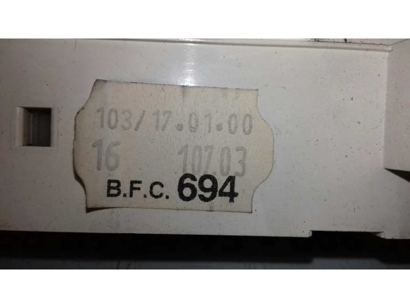 Recambio de mando calefaccion / aire acondicionado para peugeot 206 berlina xs referencia OEM IAM 64138  BEHR