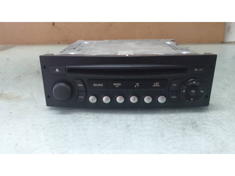 Recambio de sistema audio / radio cd para peugeot expert tepee premium l1 referencia OEM IAM A2C53257135 96766518XT CONTINENTAL