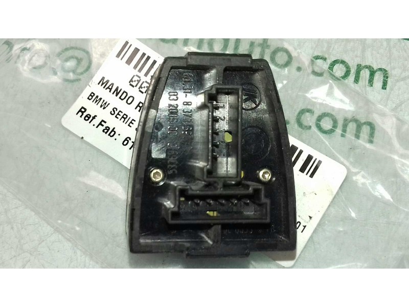 Recambio de mando retrovisor para bmw serie 3 berlina (e46) 318i referencia OEM IAM 61318373691  