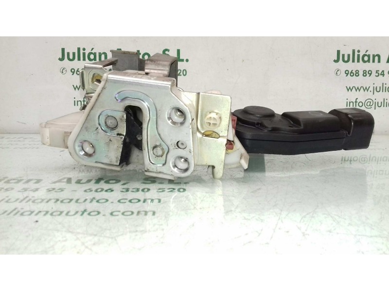 Recambio de cerradura puerta trasera derecha para peugeot 107 urban referencia OEM IAM  2 PINES NEGRO