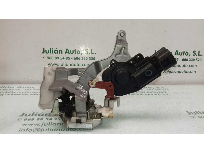 Recambio de cerradura puerta trasera derecha para peugeot 107 urban referencia OEM IAM  2 PINES NEGRO