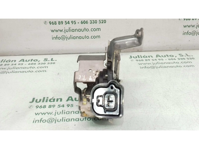 Recambio de cerradura puerta trasera derecha para peugeot 107 urban referencia OEM IAM  2 PINES NEGRO