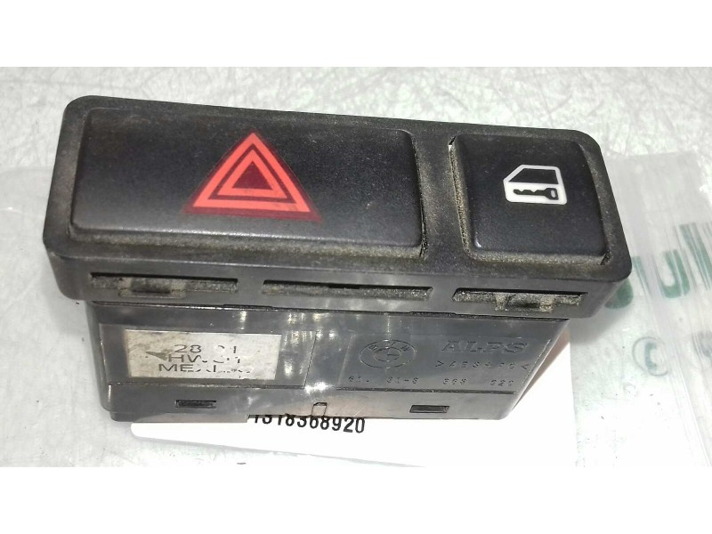 Recambio de warning para bmw x5 (e53) 3.0d referencia OEM IAM 61318368920 6 PINES CIERRE CENTRAL