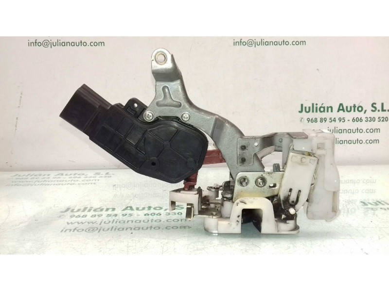 Recambio de cerradura puerta trasera derecha para peugeot 107 urban referencia OEM IAM  2 PINES NEGRO