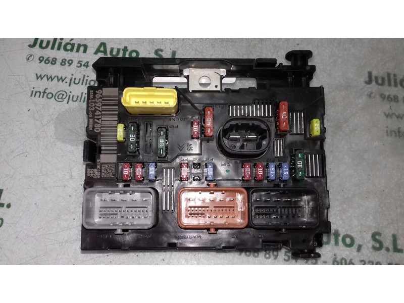Recambio de caja reles / fusibles para citroen c2 furio referencia OEM IAM 9659741780 BSM L03 DELPHI