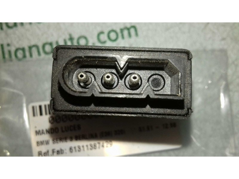 Recambio de mando luces para bmw serie 3 berlina (e36) 320i referencia OEM IAM 61311387429  