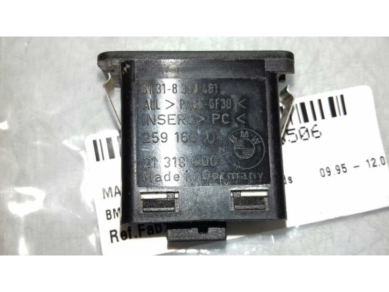 Recambio de mando luces para bmw serie 5 berlina (e39) 525tds referencia OEM IAM 61318360461 259160 