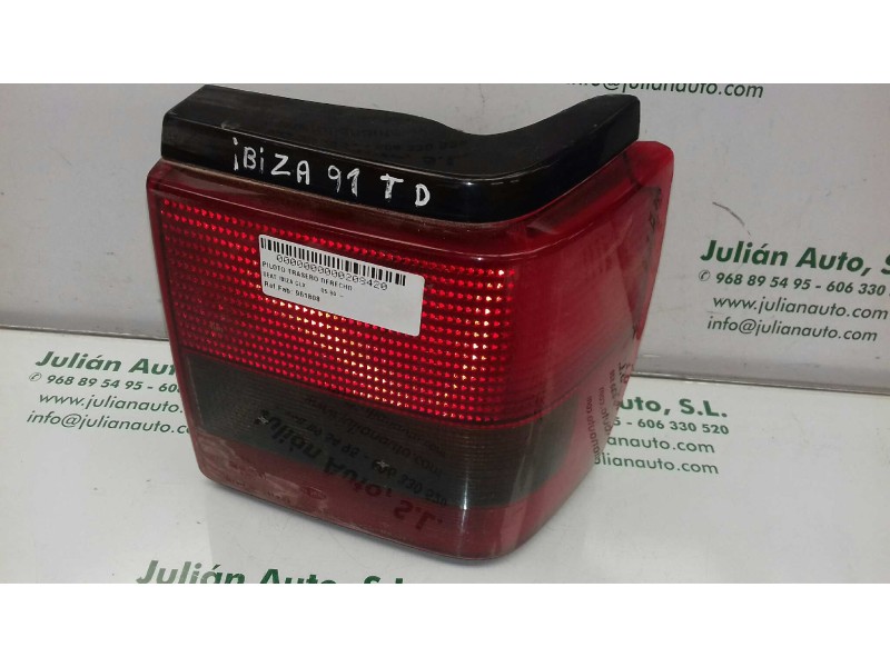 Recambio de piloto trasero derecho para seat ibiza glx referencia OEM IAM 961808  