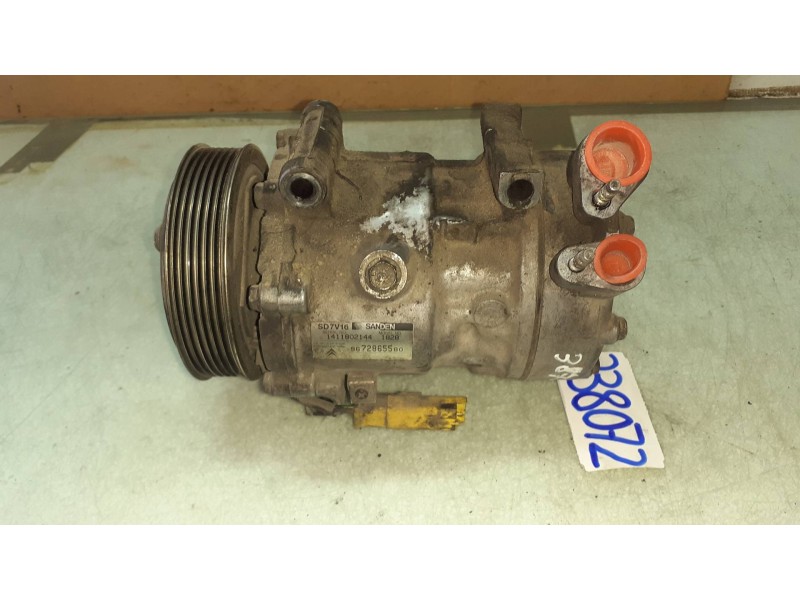 Recambio de compresor aire acondicionado para peugeot expert tepee premium l1 referencia OEM IAM 1411802144 SD7V16 SANDEN