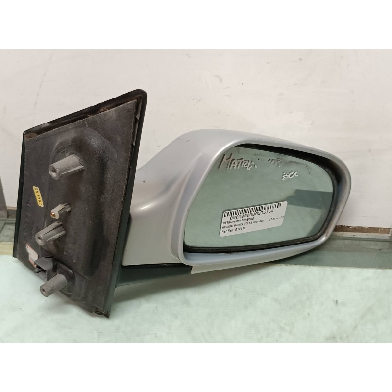 Recambio de retrovisor derecho para hyundai matrix (fc) 1.5 crdi gls referencia OEM IAM 012172  ELECTRICO