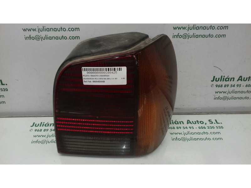 Recambio de piloto trasero derecho para volkswagen polo berlina (6n1) 1.4 16v referencia OEM IAM 6N0945096B  