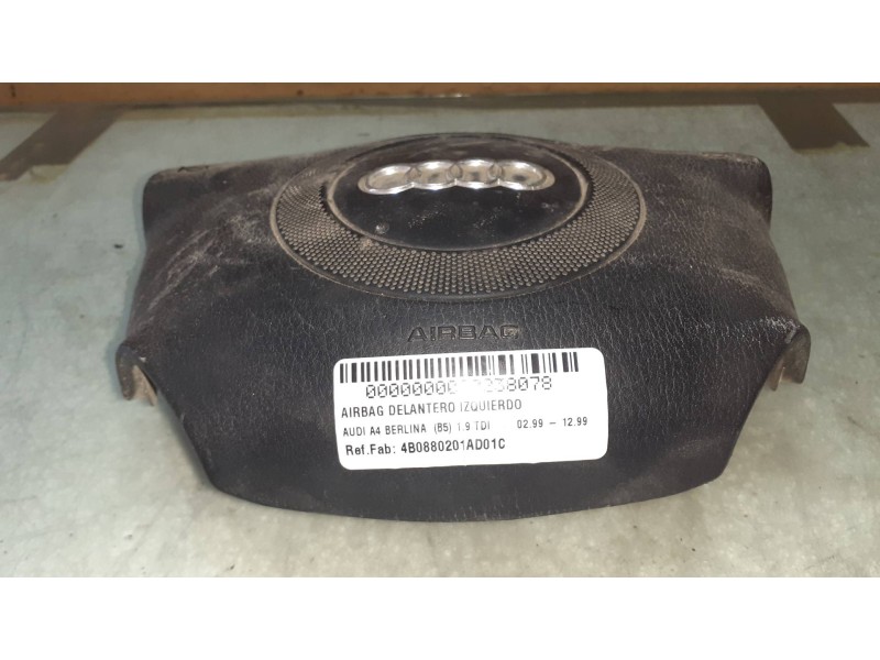 Recambio de airbag delantero izquierdo para audi a4 berlina (b5) 1.9 tdi referencia OEM IAM 4B0880201AD01C  