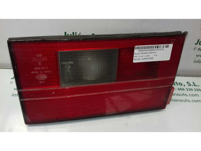 Recambio de piloto trasero derecho interior para seat toledo (1l) base referencia OEM IAM 1L0945108AG  INT-PORTON