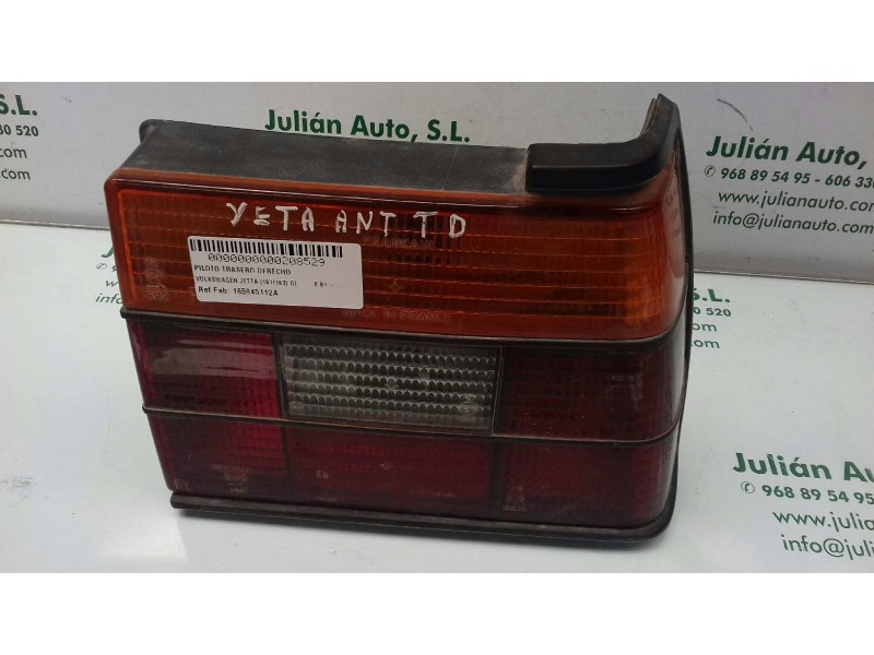 Recambio de piloto trasero derecho para volkswagen jetta (161/163) gl referencia OEM IAM 165945112A  