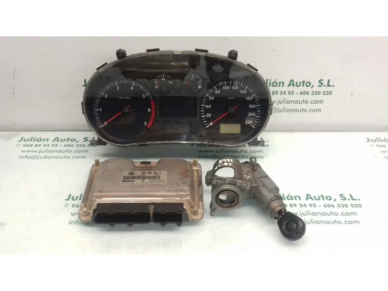 Recambio de centralita motor uce para seat ibiza (6k1) select referencia OEM IAM 0261206836 6K0906032Q KIT - BOSCH