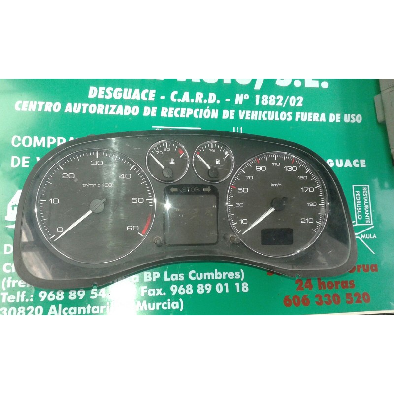 Recambio de cuadro instrumentos para peugeot 307 break/sw (s2) sw pack referencia OEM IAM 9654485280  