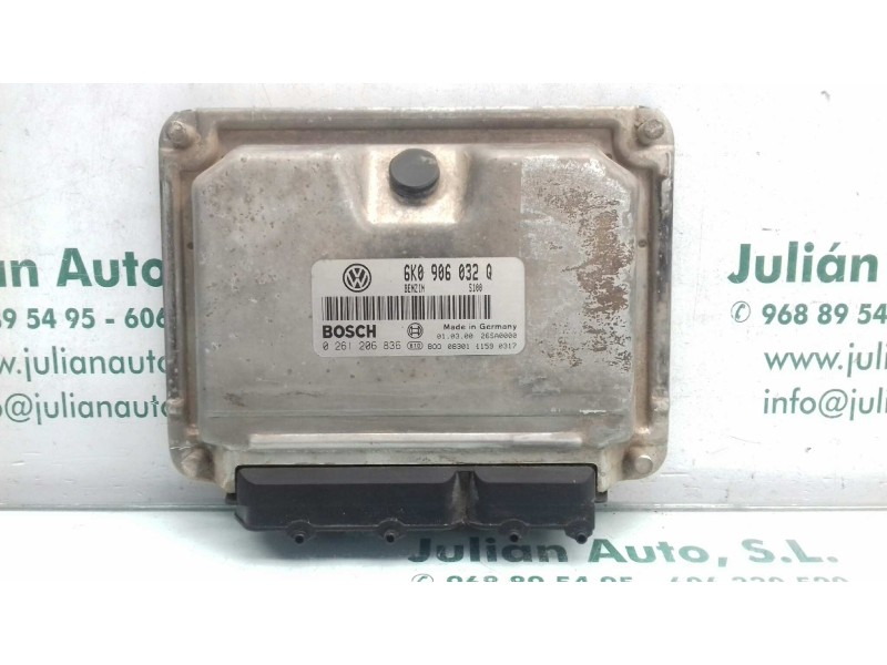 Recambio de centralita motor uce para seat ibiza (6k1) select referencia OEM IAM 0261206836 6K0906032Q KIT - BOSCH