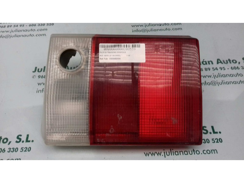 Recambio de piloto trasero derecho interior para audi 80/90 (811/813/853) referencia OEM IAM 893945094  INT-MALETERO