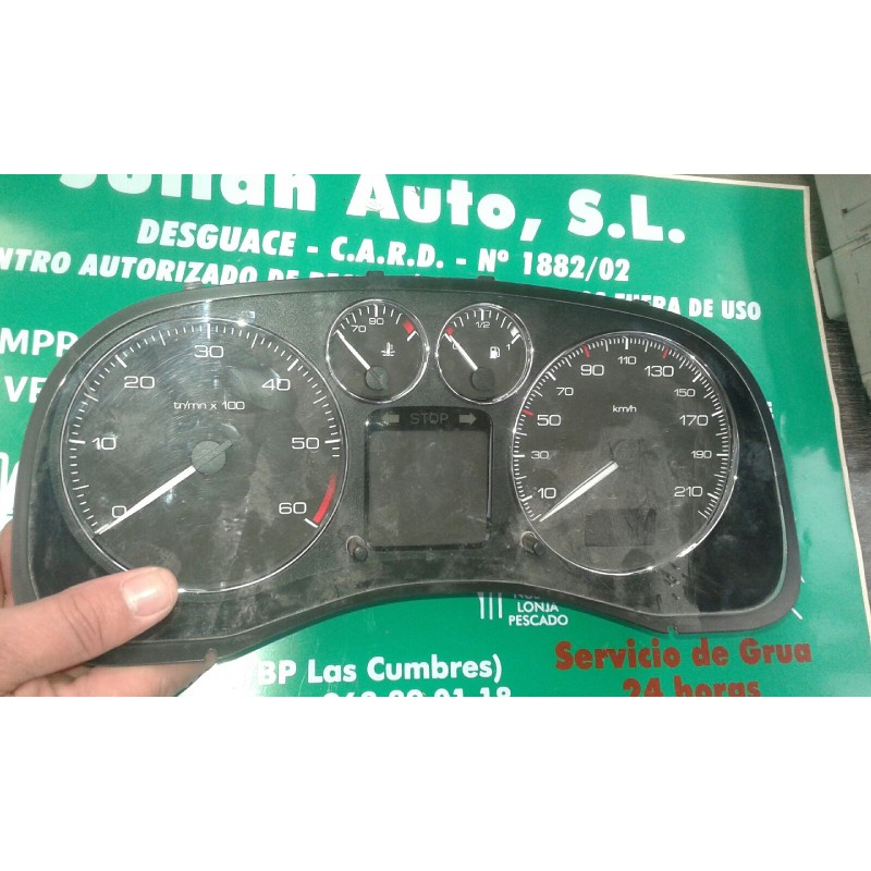 Recambio de cuadro instrumentos para peugeot 307 break/sw (s2) sw pack referencia OEM IAM 9654485280  