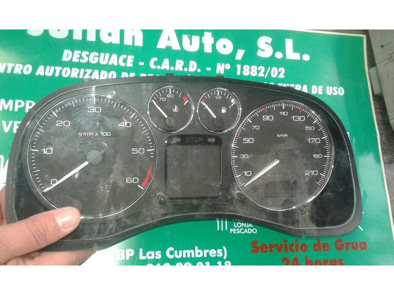 Recambio de cuadro instrumentos para peugeot 307 break/sw (s2) sw pack referencia OEM IAM 9654485280  