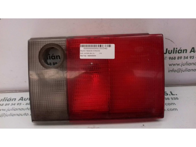 Recambio de piloto trasero derecho interior para audi 100 berlina (c4) referencia OEM IAM 4A0945094  INT-MALETERO