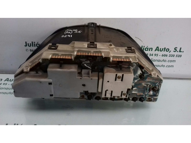 Recambio de cuadro instrumentos para citroen saxo 1.1 image referencia OEM IAM 9627933380  JAEGER