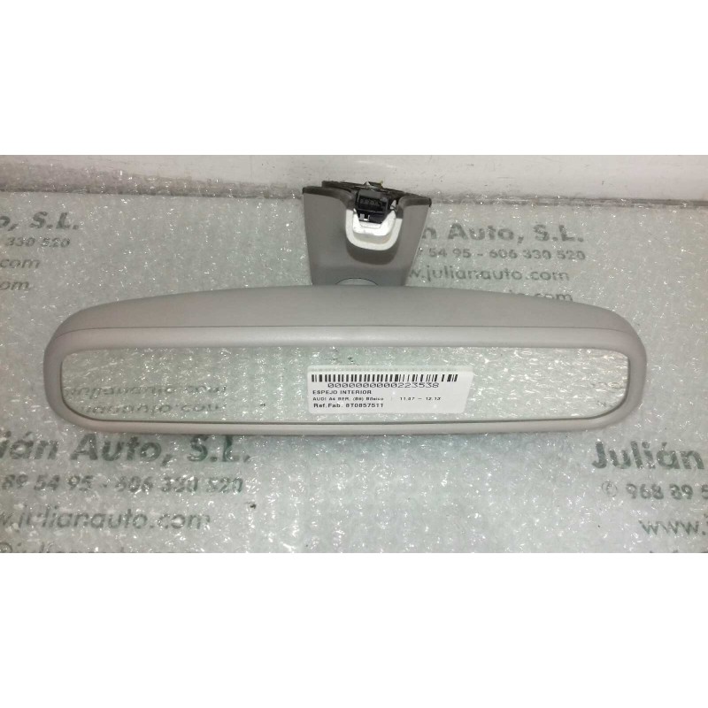 Recambio de espejo para audi a4 ber. (b8) básico referencia OEM IAM 8T0857511 20283560 ANTIDESLUMBRAMIENTO