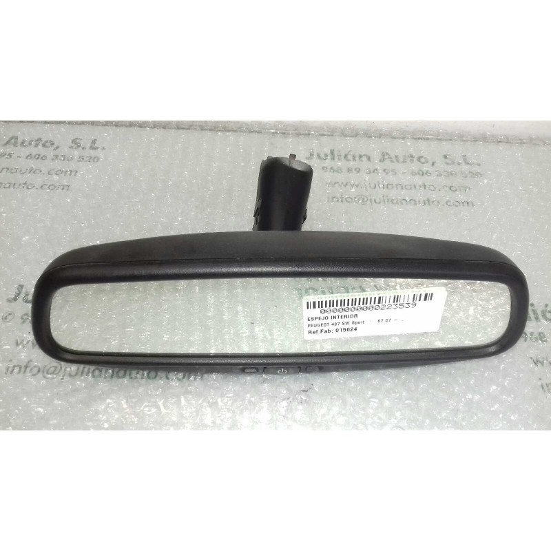 Recambio de espejo para peugeot 407 sw sport referencia OEM IAM 015624  GENTEX