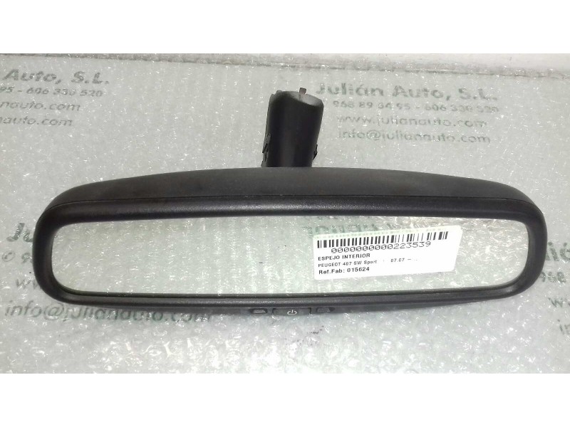Recambio de espejo para peugeot 407 sw sport referencia OEM IAM 015624  GENTEX