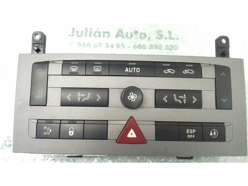 Recambio de mando climatizador para peugeot 407 sw sport referencia OEM IAM 96573322YW VP4PUH18C612FE VISTEON