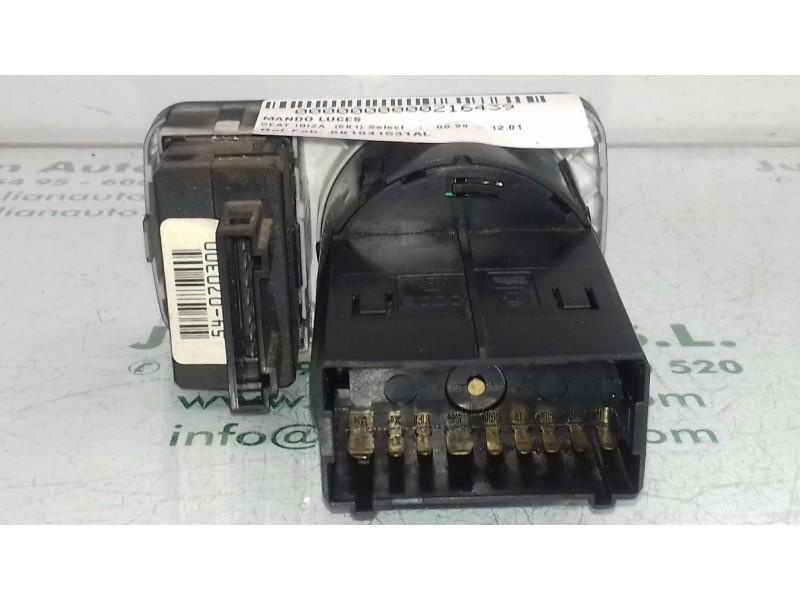 Recambio de mando luces para seat ibiza (6k1) select referencia OEM IAM 6K1941531AL 54070300 