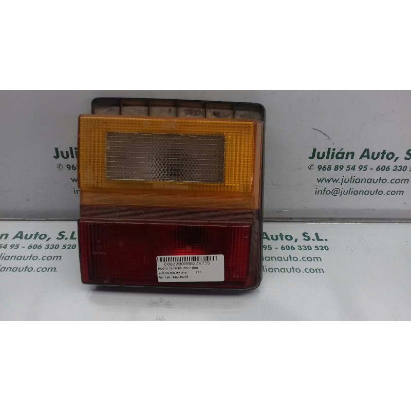 Recambio de piloto trasero izquierdo para audi 100 berlina (443) referencia OEM IAM 443945225  INT-MALETERO